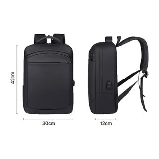 15.6" DOLLY Laptop Backpack with External USB Port 06